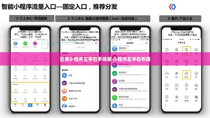 百度小程序左手右手场景 小程序左中右布局