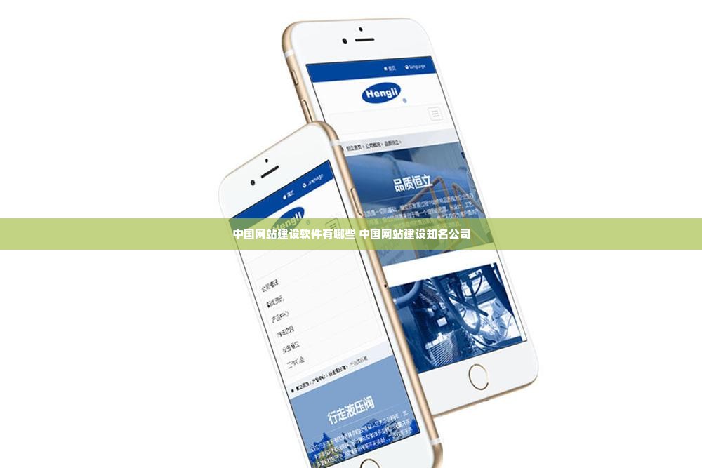 中国网站建设软件有哪些 中国网站建设知名公司