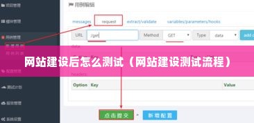 网站建设后怎么测试（网站建设测试流程）