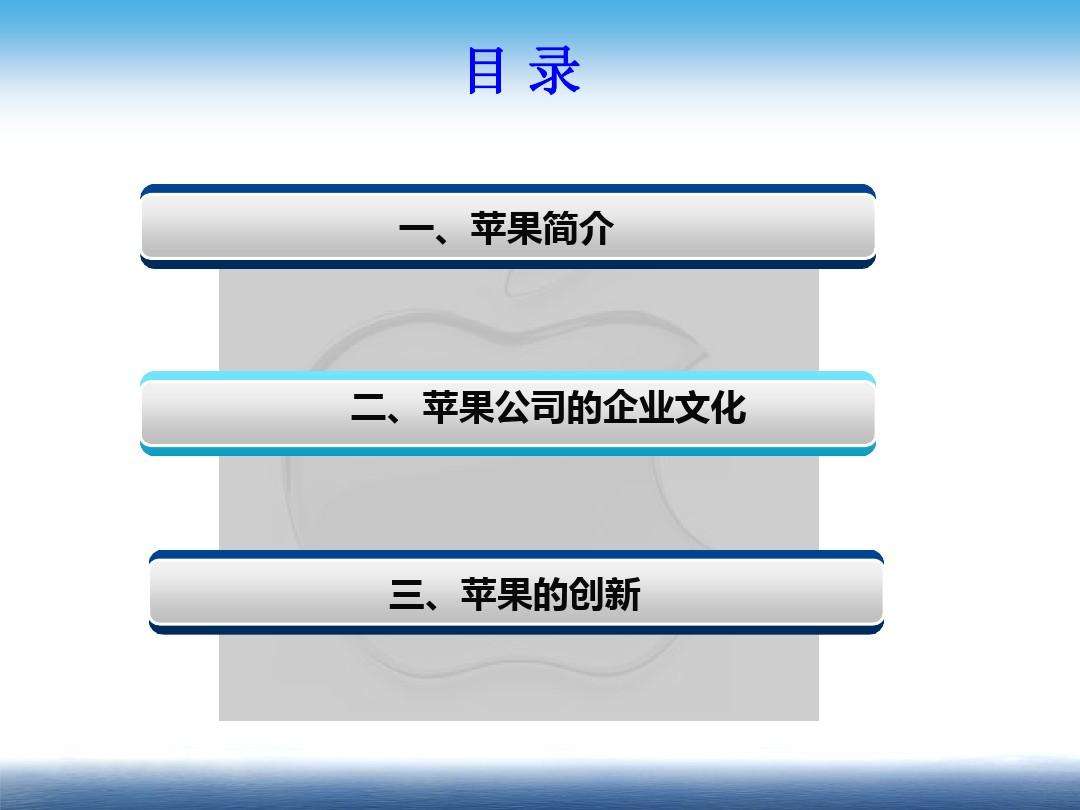 介绍苹果公司的ppt 