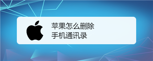 苹果通讯录怎么没了 苹果手机通讯录怎么没了