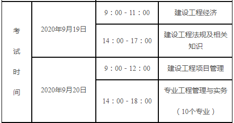 建造师科目 建造师科目有哪些