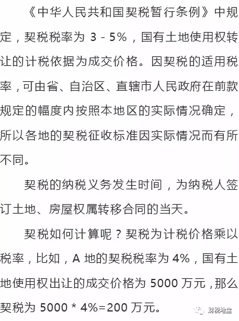 哈尔滨房地产契税标准 哈尔滨房地产契税标准最新